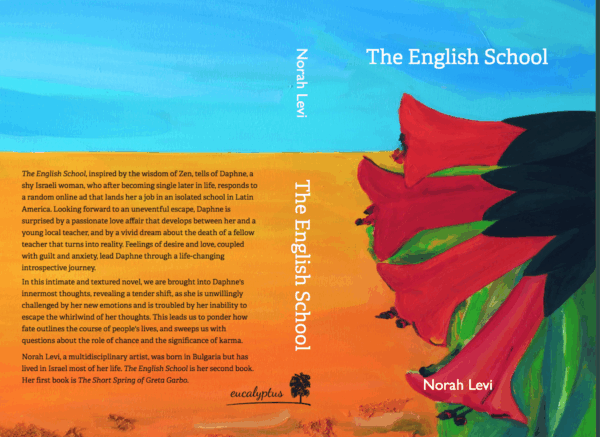 The book cover in English, but the book is not translated yet.