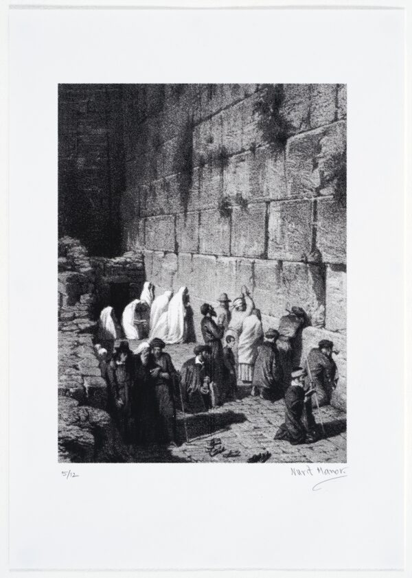 The Wailing Wall, 1839