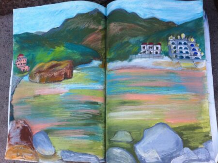 Ganga River [late after noon], Rishikesh, India